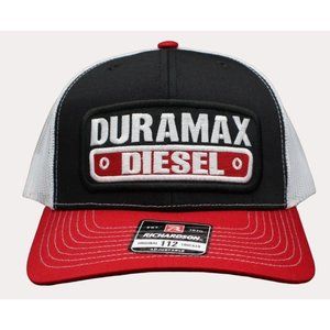 Chevy Hat, Chevy Duramax Trucker Hat, Duramax Logo Patch Richardson 112